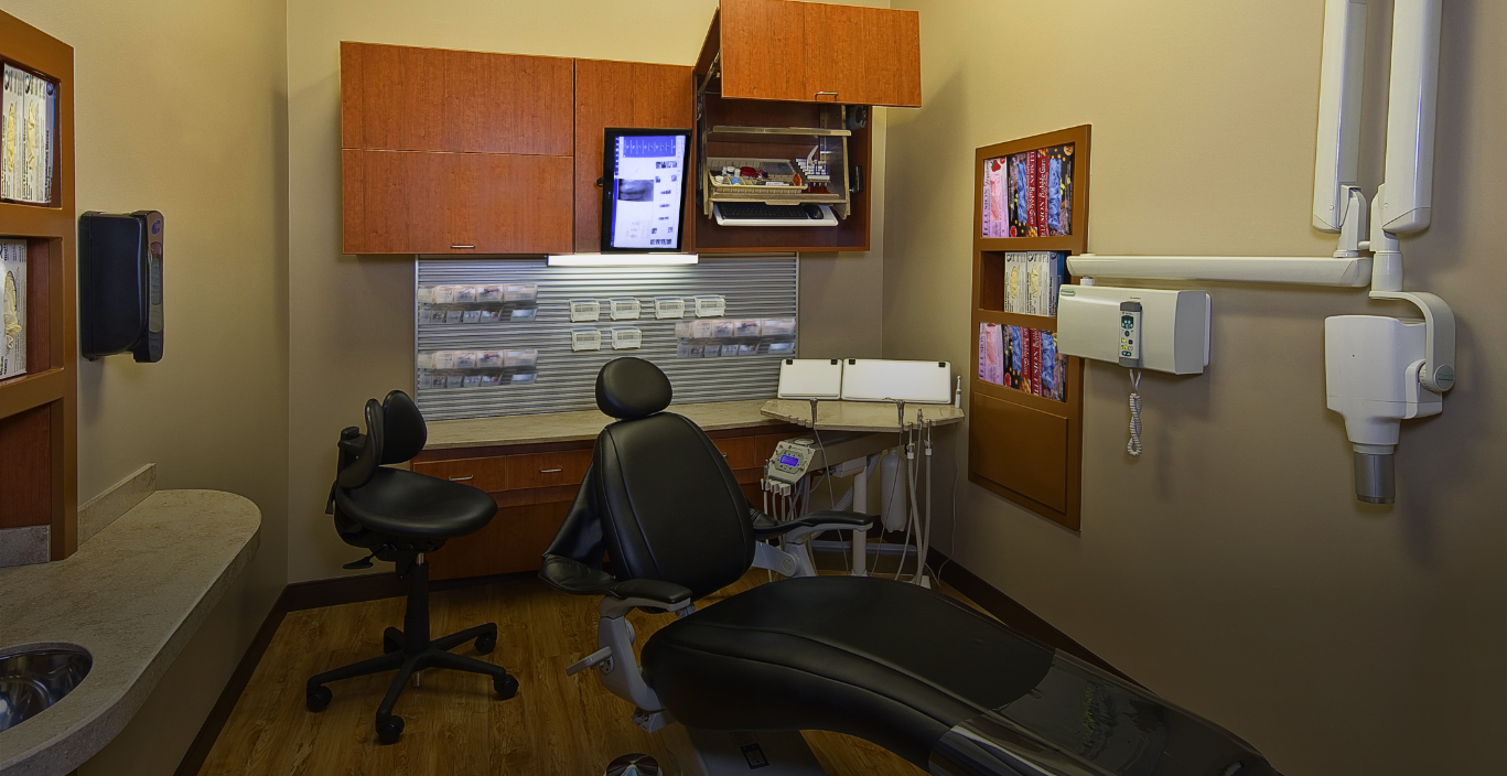 Dental office treatment rooom
