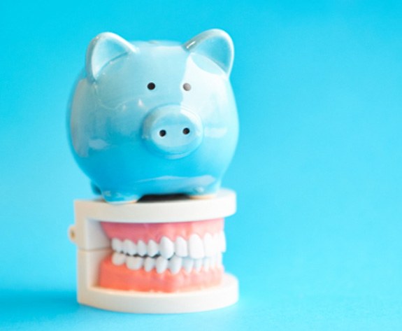 piggy bank cost of dentures in Greensboro 