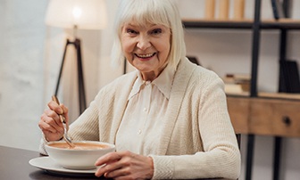 Eating a soft diet is important following dental implant surgery