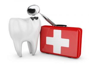 tooth and emergency bag 